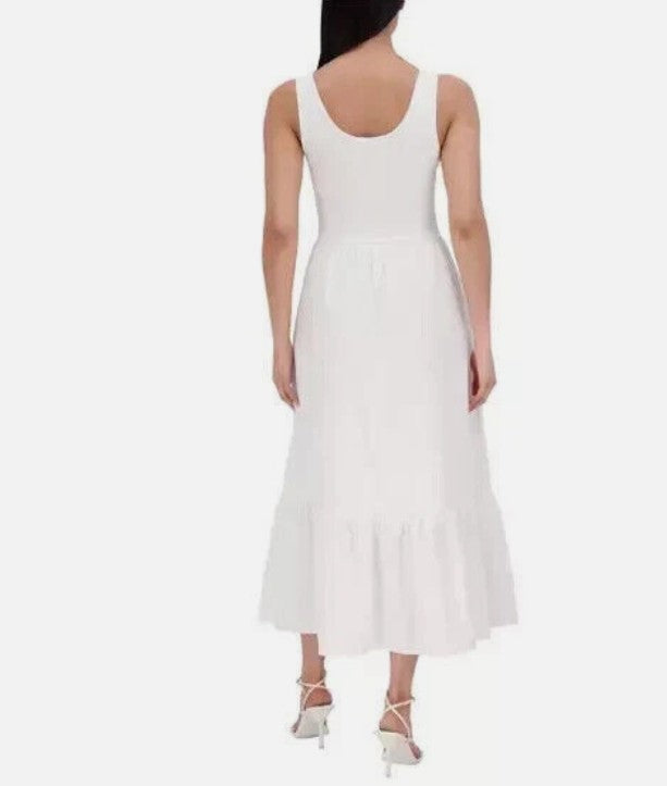 Steve Madden Ladies' Size X-Small (2) Sleeveless Maxi Dress, White