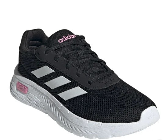 adidas Ladies' Size 8 Cloudfoam Comfy Sneakers Running Shoes, Black IH2974