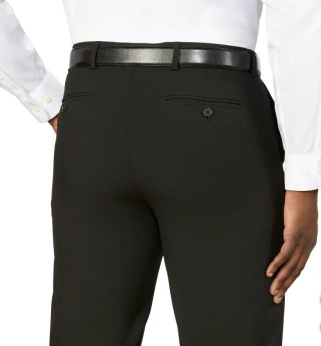 Nautica Men’s Size W30 29L Modern Fit Suit Separate Pants, Black