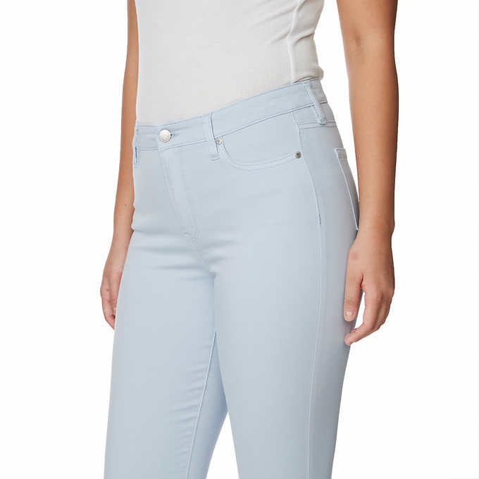 Buffalo Ladies' Size 12 Tencel Blend Ankle Pant, Light Blue (Cali Blue), Customer Return
