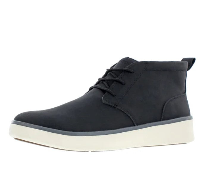 IZOD Palmer Men's Size 10, Lace-up Chukka Boots, Black, Customer Return