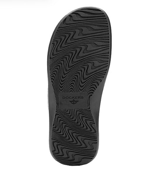 Dockers Men's Size 11 M, Sunland Slide Memory Foam Sandals, Black