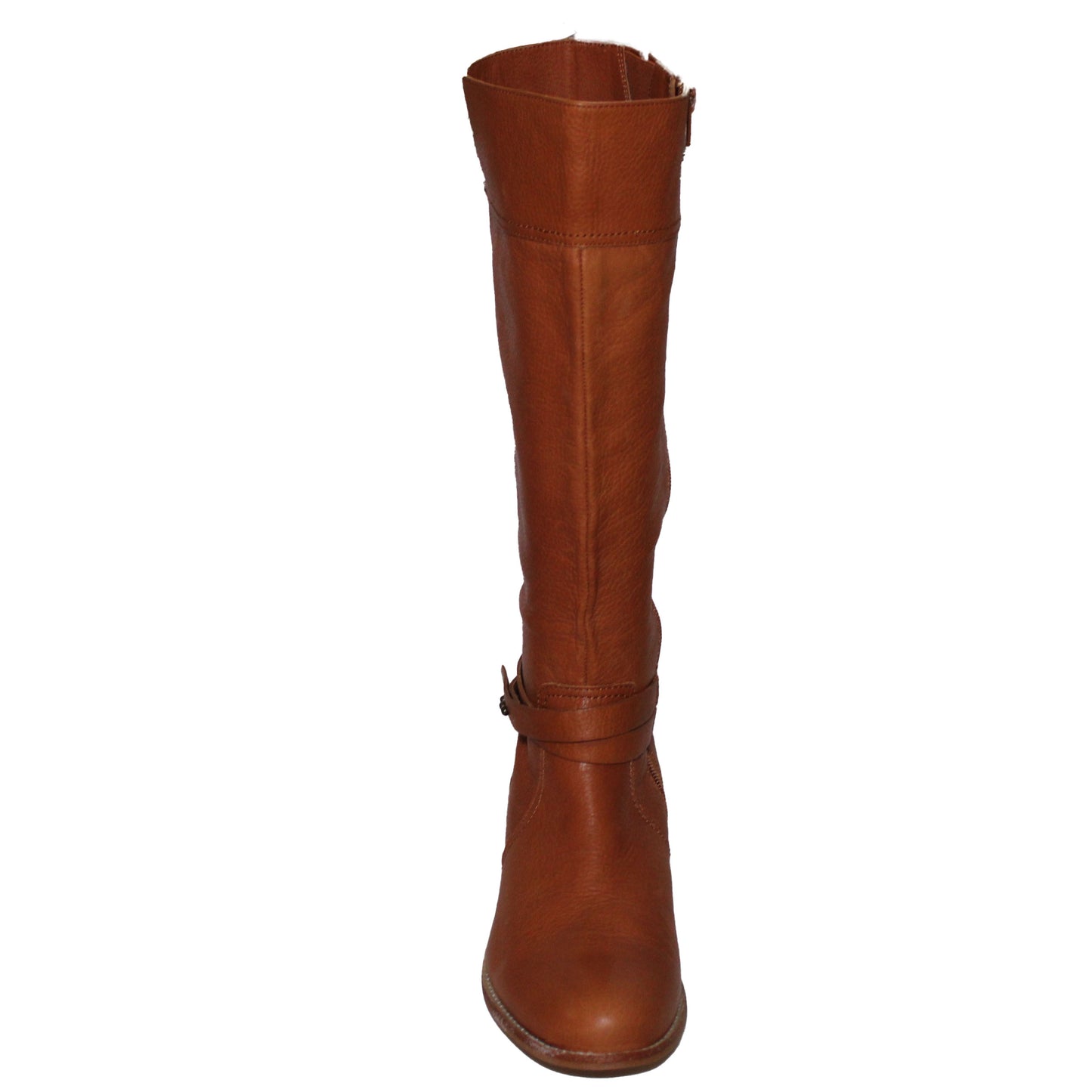 Lands End Blakeley Riding Boot, Women's Size 6.5, Leather, Hazelnut $249