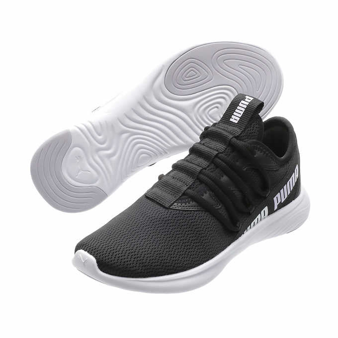 Puma Ladies' Size 7.5, Star Vital Sneaker Athletic Shoe, Black, New (NO BOX)