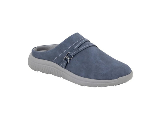 JSport Women's Size 8, Gina Comfort Mule Slip-on Shoes, Navy