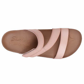 Skechers Ladies' Size 11 Arch Comfort Sandal, Pink, Customer Return