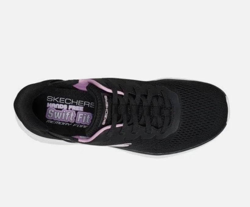 Skechers Women's Size 7, Hands Free Glide Step Sneakers Shoes, Black (NO BOX)