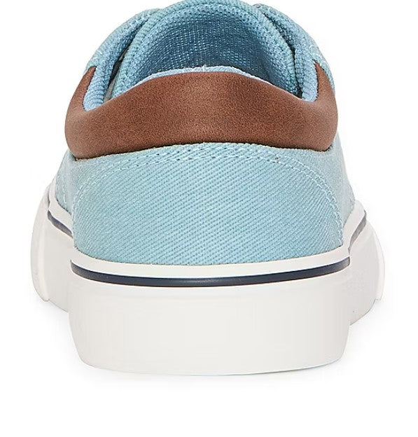 Thereabouts Big Kids Size 6, Knox Lace Up Canvas Shoes, Washed Teal, NO BOX