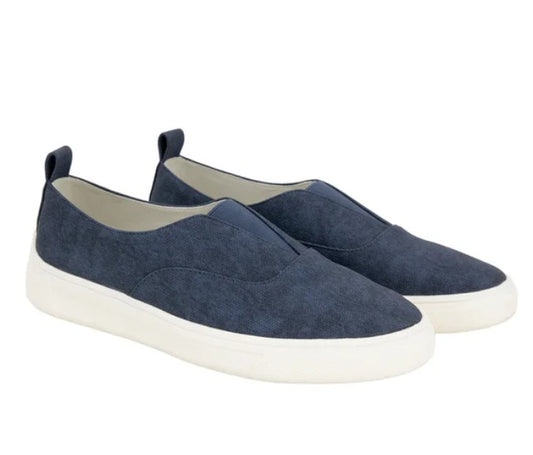 Kensie Ladies' Size 6.5 Salia Slip On Comfort Casual Shoes, Navy