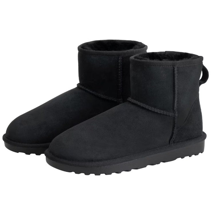 Kirkland Signature Women's Size 9, Slip-on Shearling Winter Boot, Black