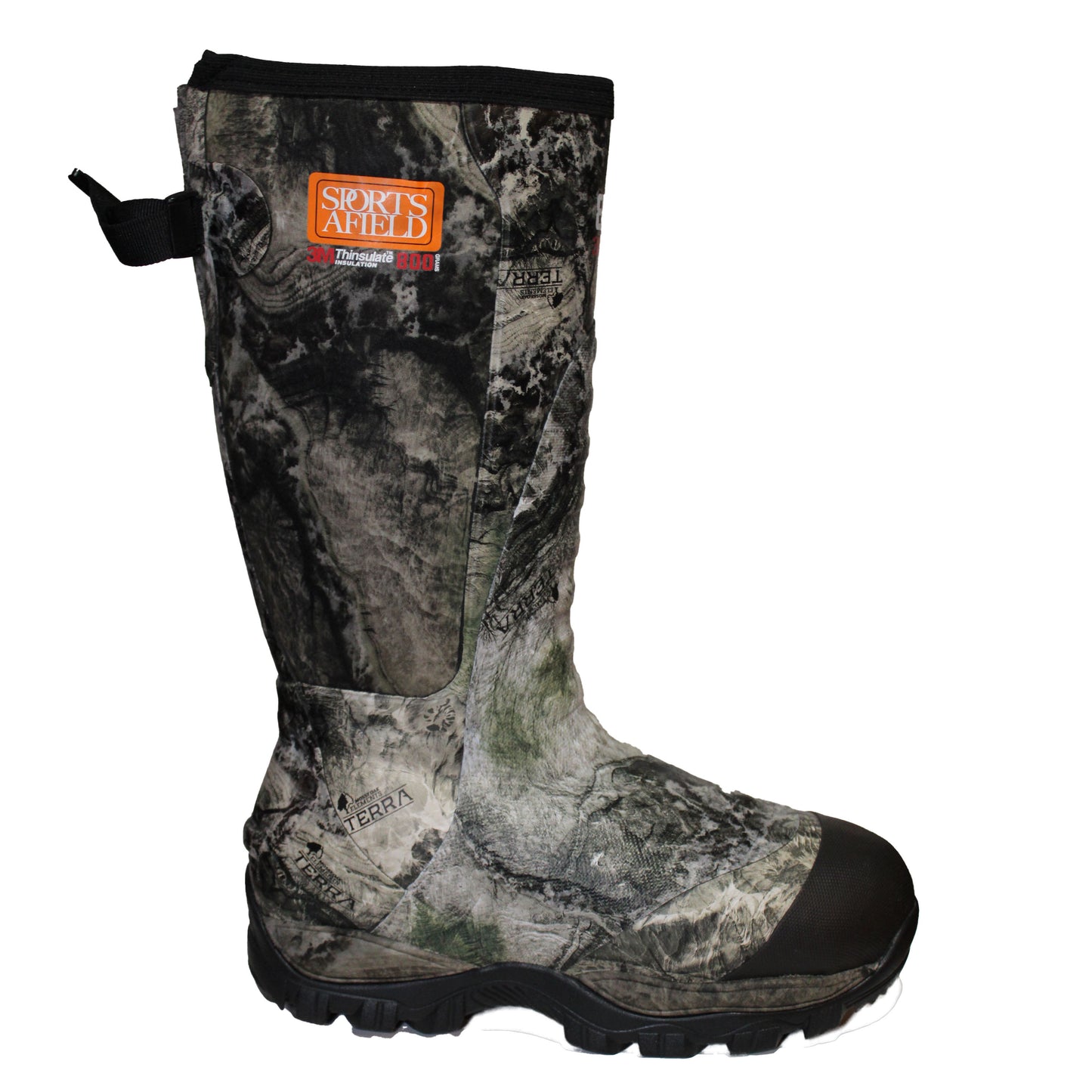 Sports Afield Pursuit 800 Men's 12, Waterproof Rubber Knee Boots, New (NO BOX)