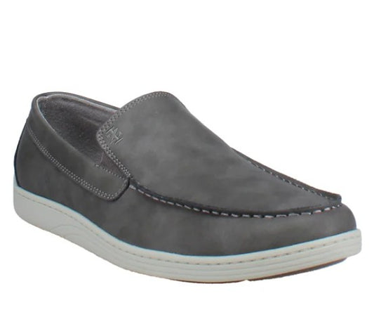 Izod Men's Size 9.5, Seapoint Slip On Shoes, Gray, New (NO BOX)