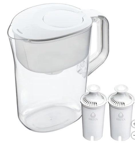 Brita Champlain Water Filter Pitcher, 10 Cup with 2 Filters, NEW Open Box