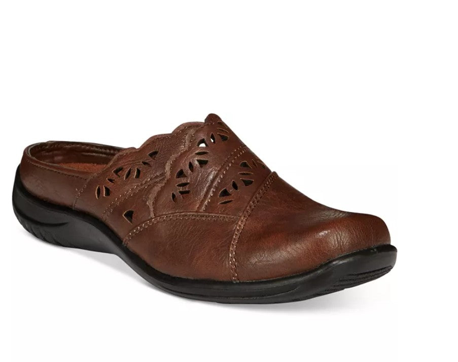 Easy Street Women's Size 6.5 N, Forever Comfort Mules Slip on Shoes, Tan