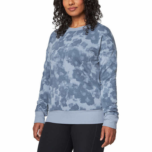 Mondetta Ladies' Size Large, Lightweight Active Top, Blue, Customer Return