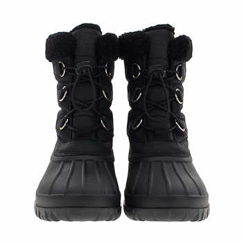 Chooka Ladies' Size 9, Lace-Up Winter Snow Boot, Black, New Ships Without Box