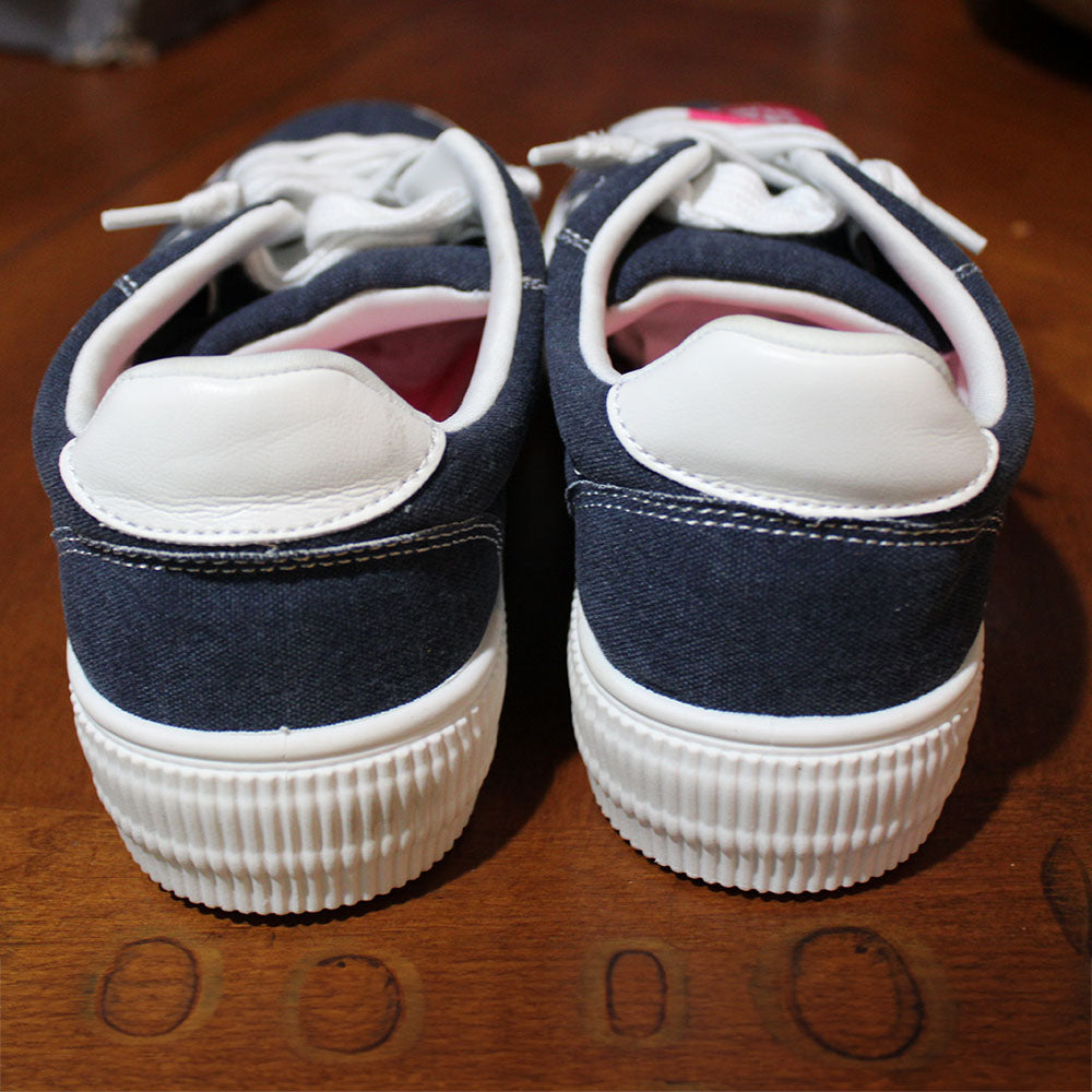Pop Women's Size 6 M, Argus Slip-on Canvas Sneakers, Navy