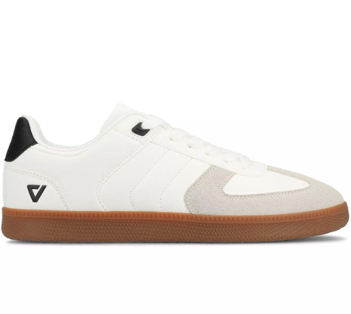 Vance Co Pele Men's Size 8.5, Tru Comfort Low Top Flexible Court Sneakers, White