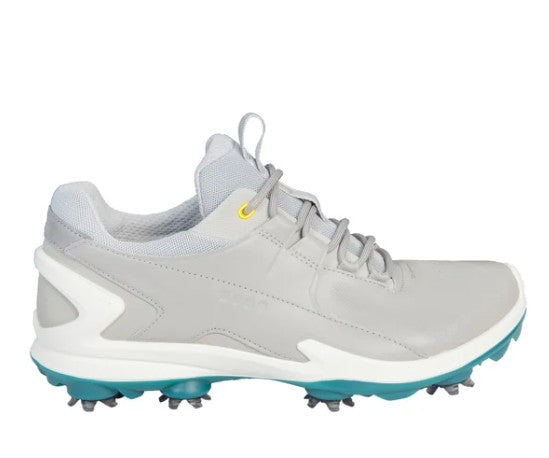 Ecco Men’s Size US 12-12.5 EU 46 Golf Biom Shoes Spiked Water Repellent, Gray