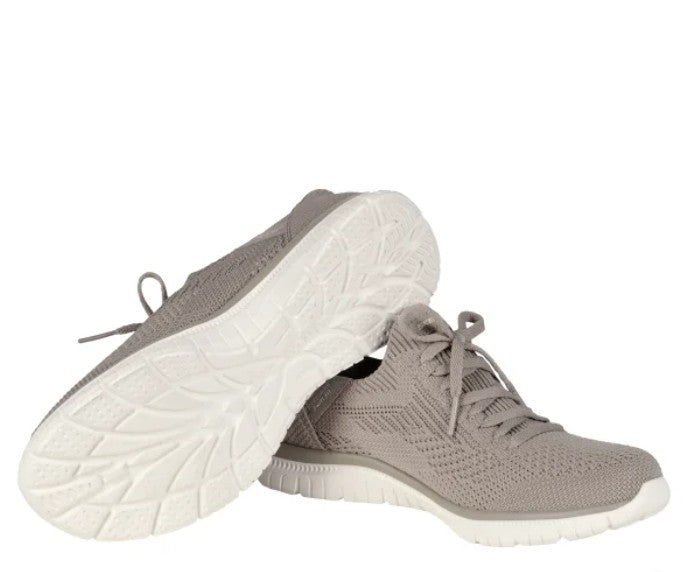 Skechers Women's Size 6, Virtue Swift Fit Hands Free Shoes, Taupe, Grade A