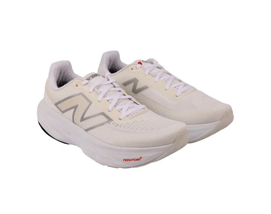 New Balance Men's 10.5 Fresh Foam X 1080v14 Running Shoes, White/Grey, Grade A