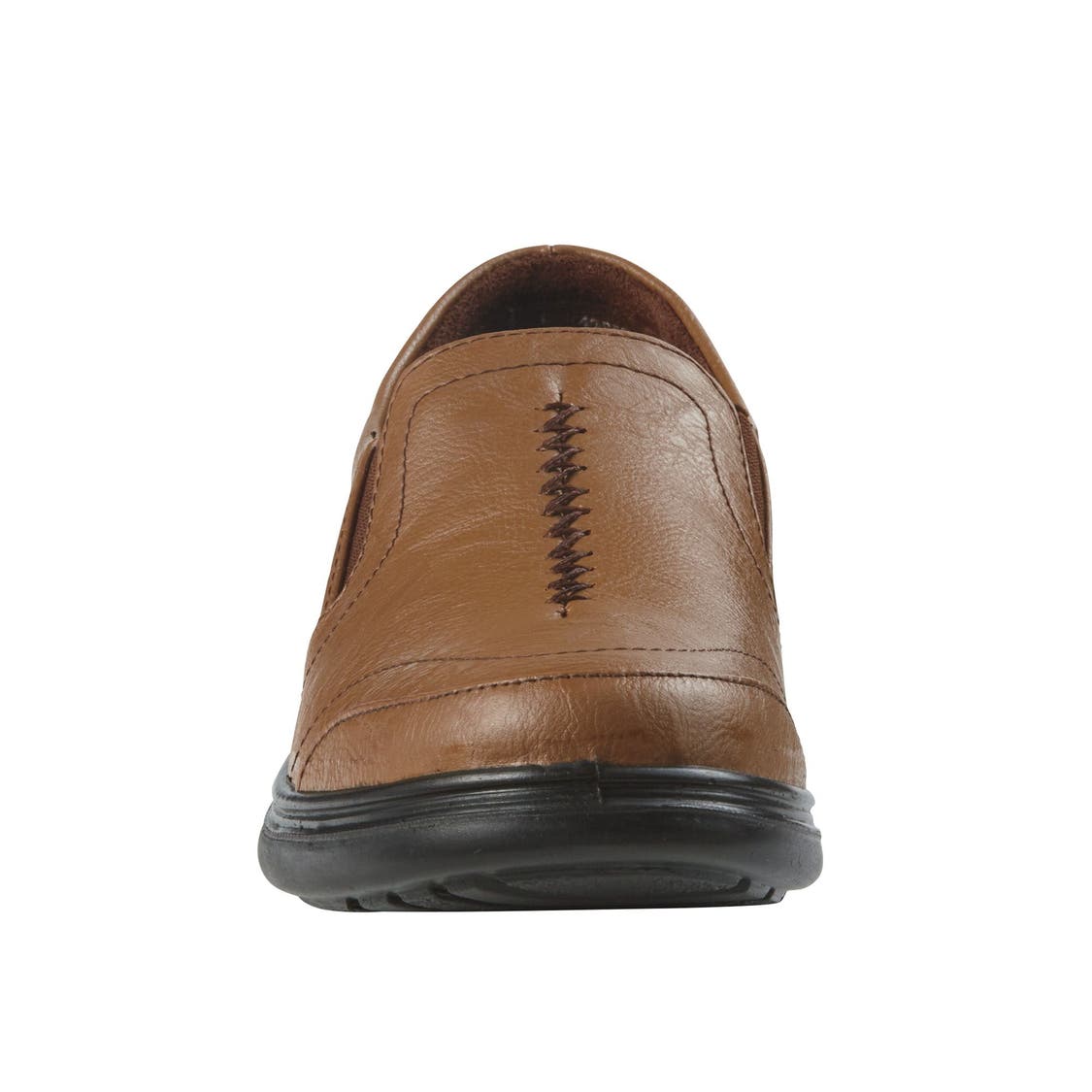 Easy Street Women's Size 8.5 Wide, Ultimate Comfort Slip-On Shoes, Tan