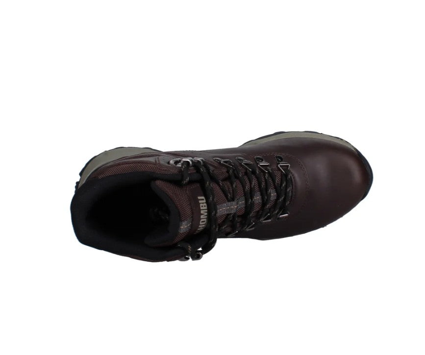 Khombu Men's Size 9, Kenny Waterproof Mid Hiking Boots, Brown