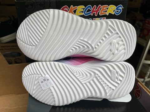 Skechers Girl's Size 2, Swift Fit Hands Free Shoes Sneakers, Pink, New (NO BOX)
