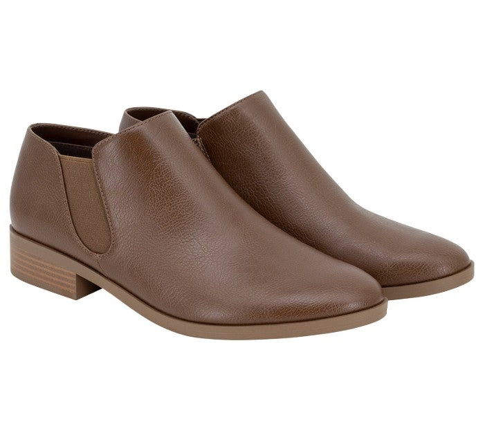 Kensie Women's Size 9, Sammy Short Boots Ankle Booties, Brown