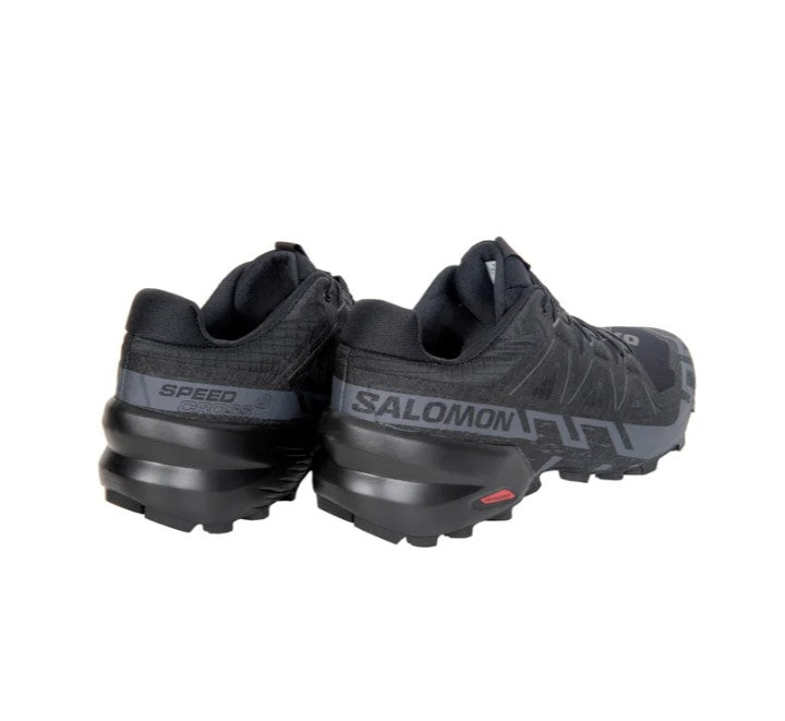 Salomon Men's Size 8, Speedcross 6 Outdoor Plein Air Athletic Shoes, Black