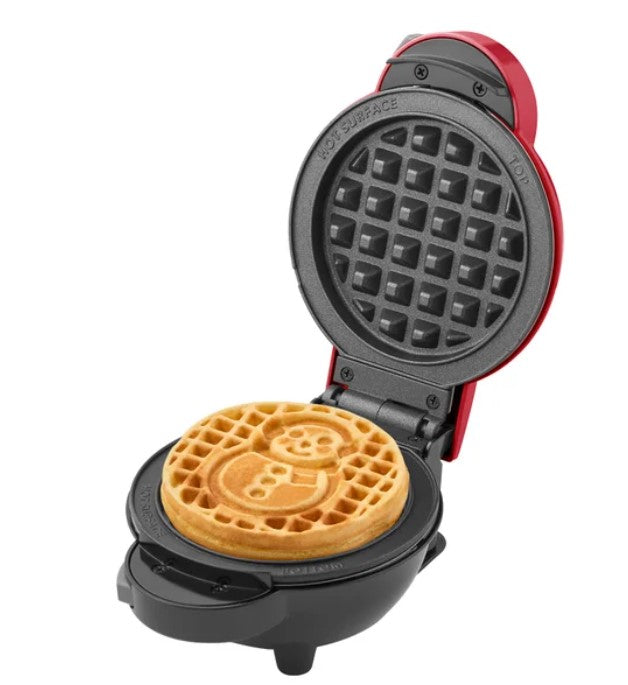 Dash MultiMaker Mini Waffle System with 7 Removable Plates and Storage Case