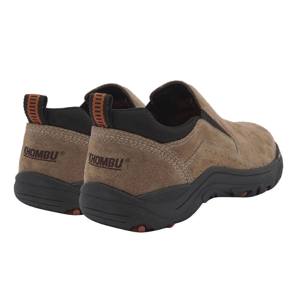 Khombu Liam Men's Size 10.5 Suede Slip-on Shoe, Brown, Grade A