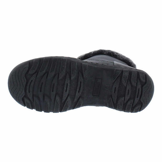 Khombu Addison Ladies Size 8, All Weather Boot, Black , Customer Return