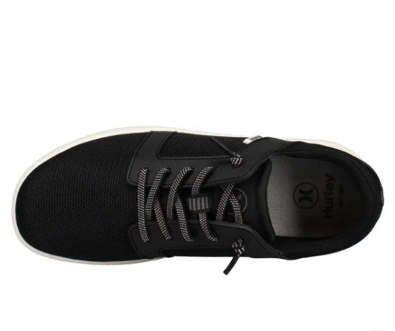 Hurley Men's Size 10.5 Lace Up Shoes Sneakers, Black, New in Box