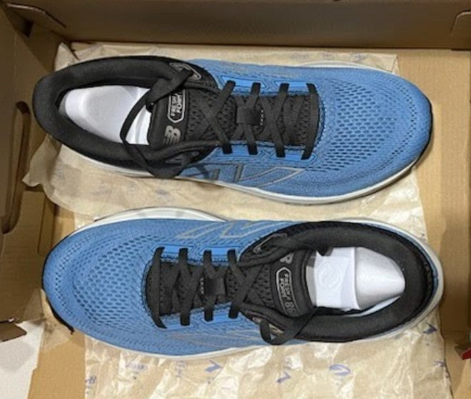 New Balance Men's Size 9, Fresh Foam X 860v14 Running Shoes, Blue Black