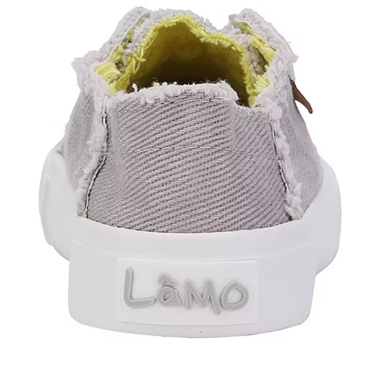 Lamo Girls Size 12 Y, Vita Sneakers Canvas Shoes, Washed Grey, Grade A