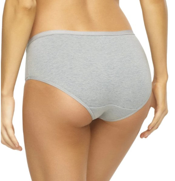 Felina 5-Pack Ladies Size XL, Organic Cotton Stretch Hipster Panties, Open Pack