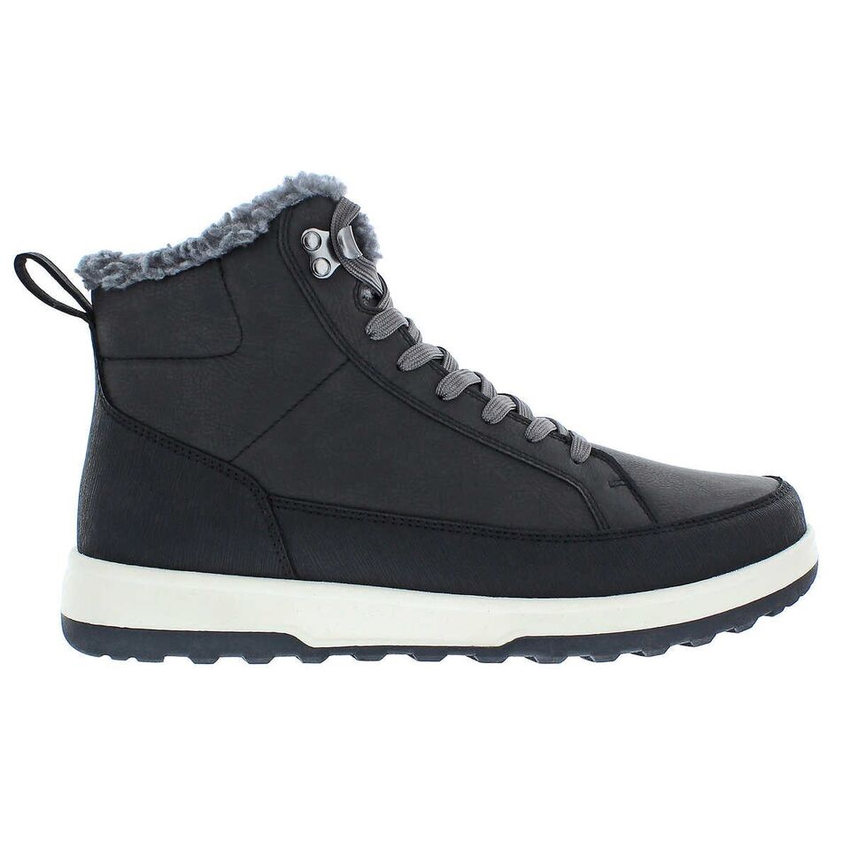 Weatherproof Men's Logjam Size 8, Lace-Up Sneaker Boot, Dark Gray, Grade A