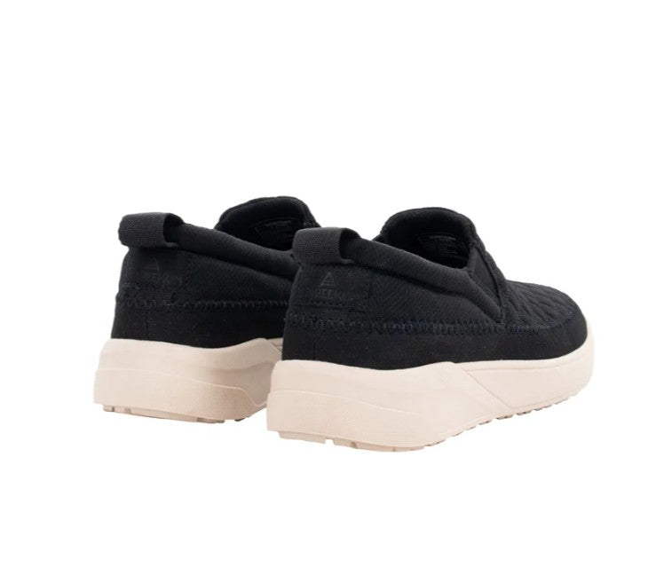 Staheekum Women's Size 10, Quilted Slip-On Casual Shoes, Black