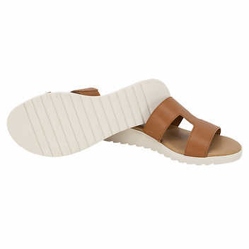 Kensie Ladies' Size 8, Elena H Band Sandal, Cognac (Tan)