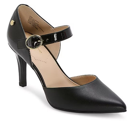 Liz Claiborne Kiara Women Size 6.5 M, Pointed Toe Stiletto Pumps. Black NO BOX