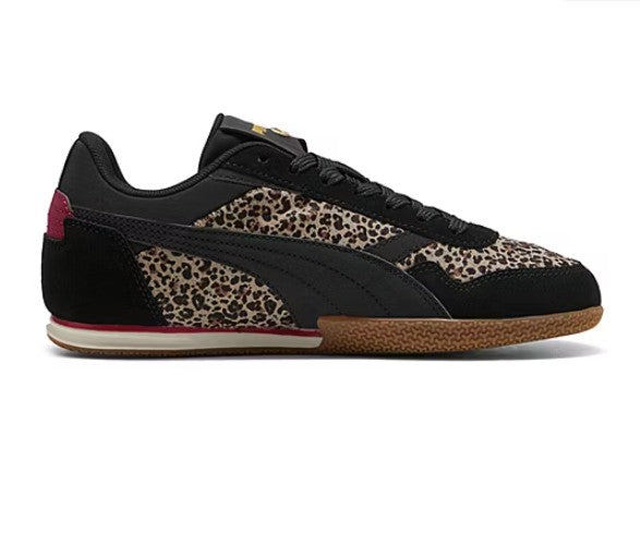 PUMA Women's Size 7.5 Bella Donna Sneaker Shoes, Black Cheetah, New (NO BOX)