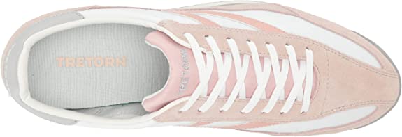 Tretorn Women's Size 9, Rawlins Retro Lace-up Sneaker, Blush, Grade A
