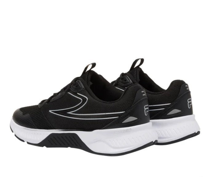 FILA Men's Size 8, Action Stride Sneakers Athletic Shoes, Black, Grade A