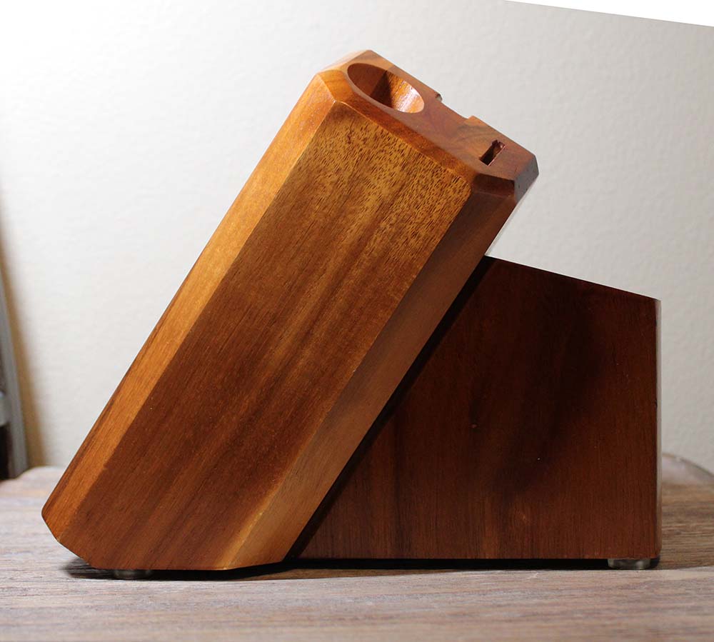 Cangshan L1 Series Acacia Wood Knife Block for 11 pieces, Pre-owned (block only)