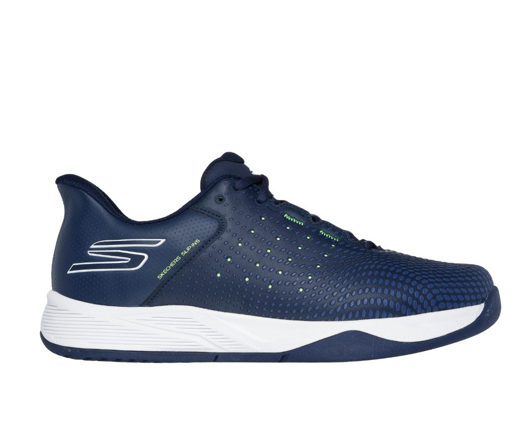 Skechers Men's Size 12, Viper Court Reload Slip-ins Pickleball Shoes, Navy