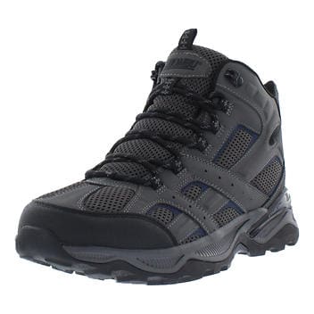 Khombu Luke Men's Size 8 Athletic Trail Hiker High Top Shoes, Gray, Customer Return