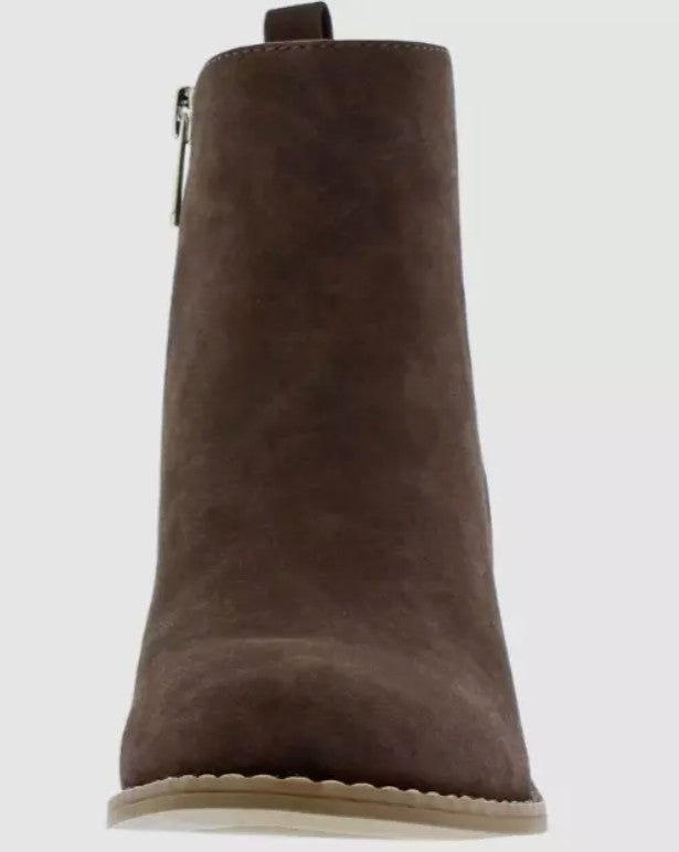 Draper James Elle Ladies' Size 8 Ankle Bootie Boots, Brown, New in Box