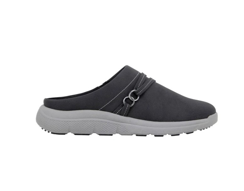 JSport Women's Size 7, Gina Comfort Mule Slip-on Shoes, Black, Grade A