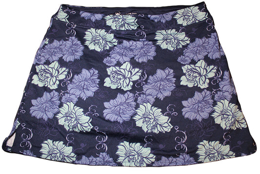 Tranquility by Colorado Clothing Ladies' Size Large (10/12) Skort, Blue Floral